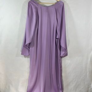 H&M long satin dress